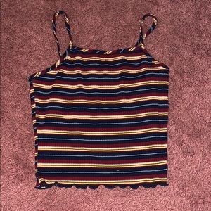 Red,blue,yellow Tank top